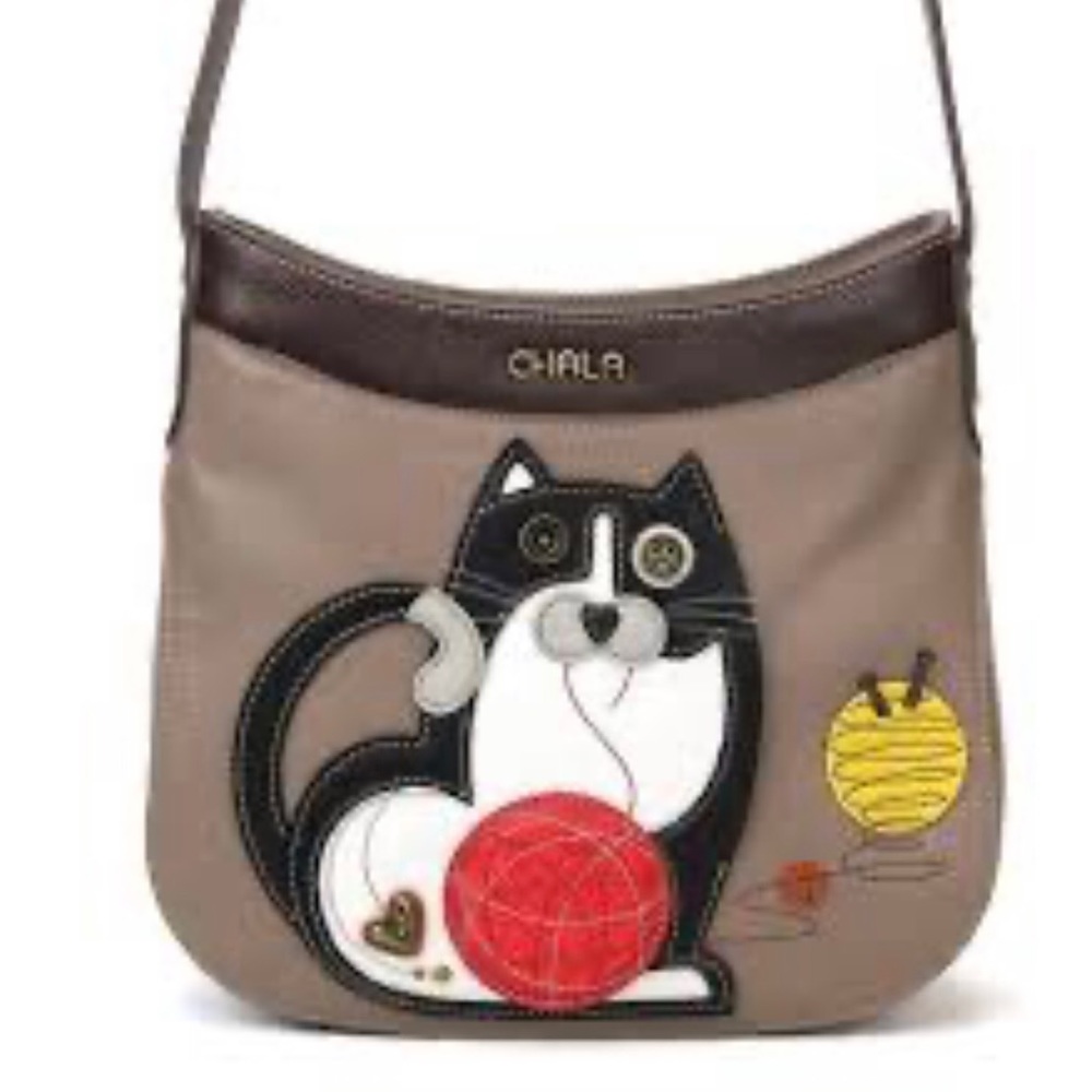 CHALA CAT CRESCENT CROSSBODY